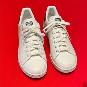 Adidas Stan Smith White Lace-Up Sneakers men's size 9